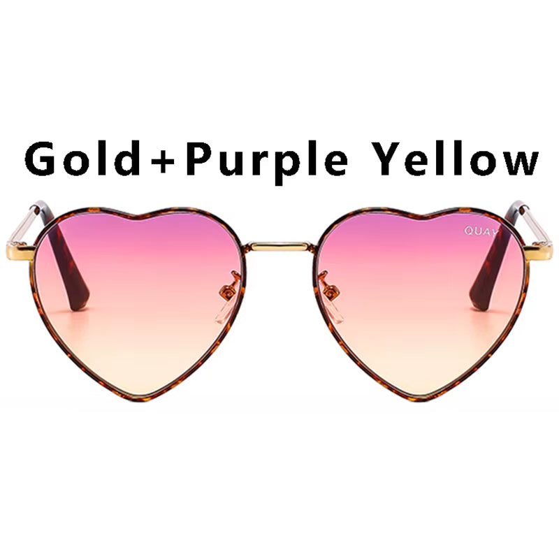 Heartbreaker Sunglasses Women Quay Brand Designer Fashion Sexy Sun Glasses for Women Retro Sweet Ladies Eyewear Female UV400